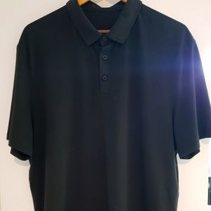 Two lululemelon Evolution polo shirts XL men's dark blue and Black